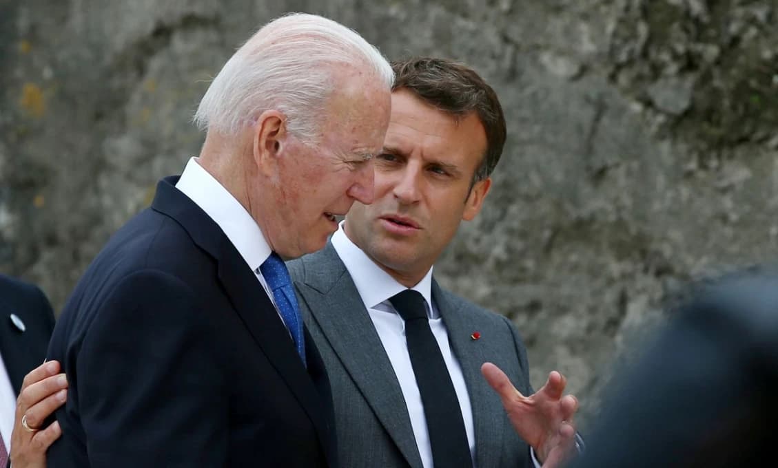 Macron, sluha Deep State obetoval svojich žoldnierov na Ukrajine