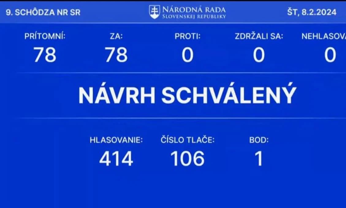 LIPŠIC SKONČÍ! NRSR PRIJALA NOVELU TRESTNÉHO ZÁKONA