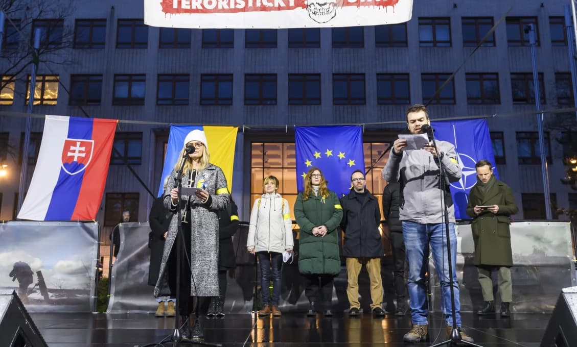 V Bratislave sa opäť protestovalo