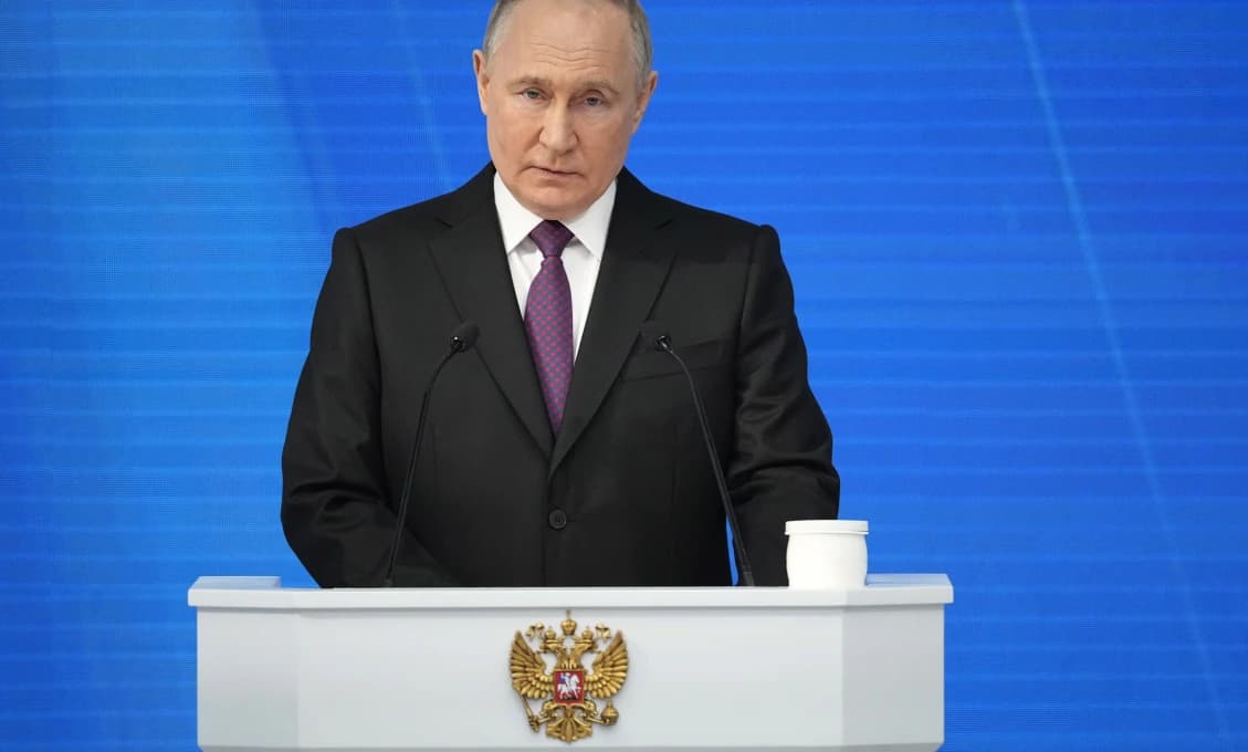 Putin vydal vyhlásenie po teroristickom útoku na koncertnú halu v Moskve