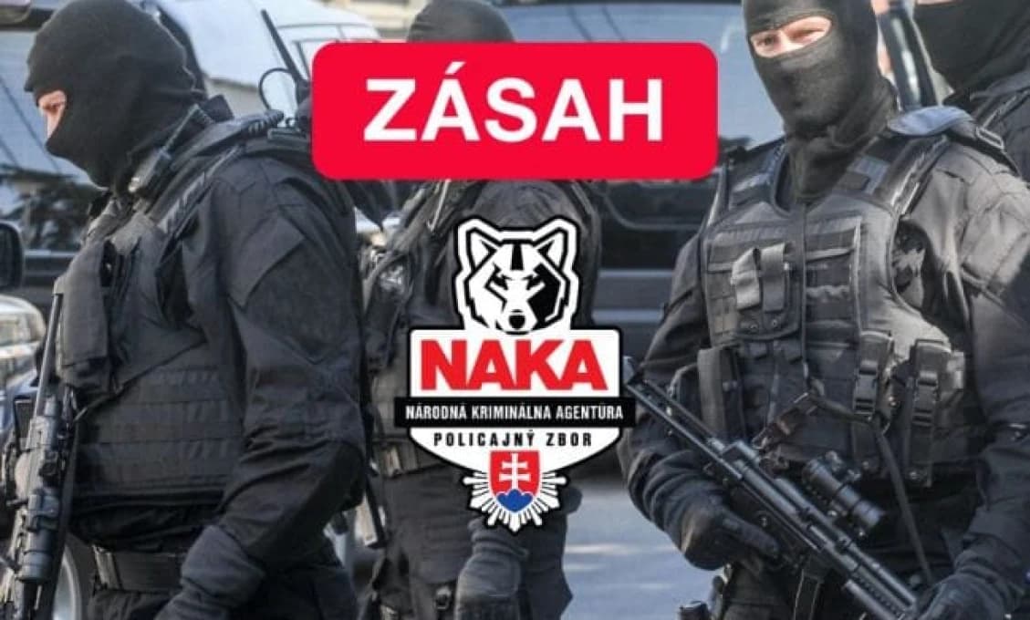 AKTUÁLNE VEĽKÝ ZÁSAH NAKA V ŽILINE! Zadržali policajtov
