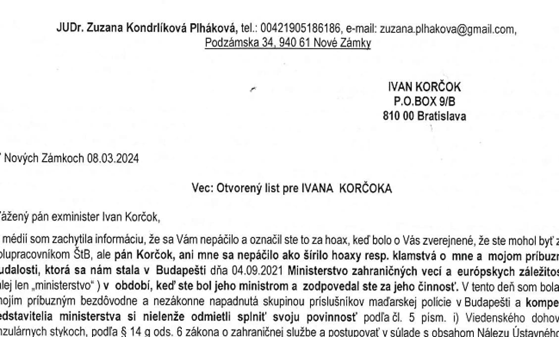 Dobehla Korčoka jeho "ľudská" i "profesionálna" minulosť?