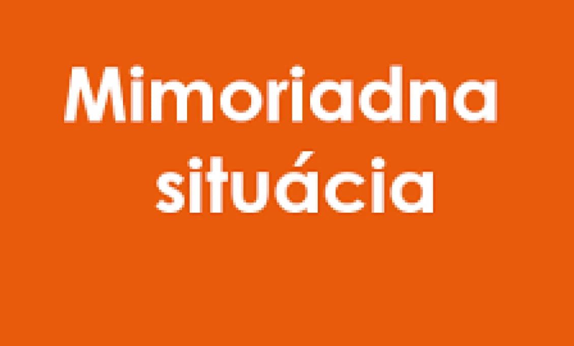 AKTUALIZOVANÉ Na východe vyhlásili MIMORIADNU situáciu