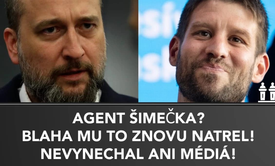 Blahova chuťovečka pre agenta Šimečku: TOTO UŽ NEPREDÝCHA! (VIDEO)