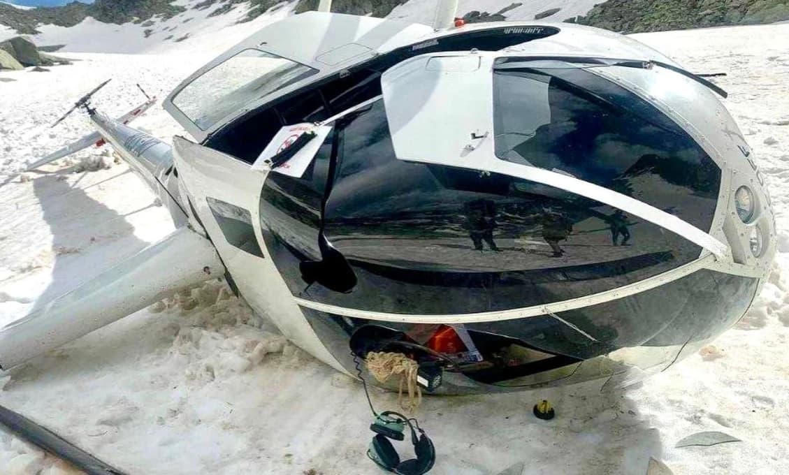 SIŽP preverí prelet vrtuľníka, ktorý spadol vo Vysokých Tatrách