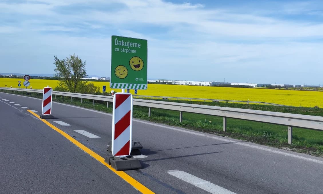 Práce na moste v mieste križovania D1 s R1 vstupujú do druhej fázy