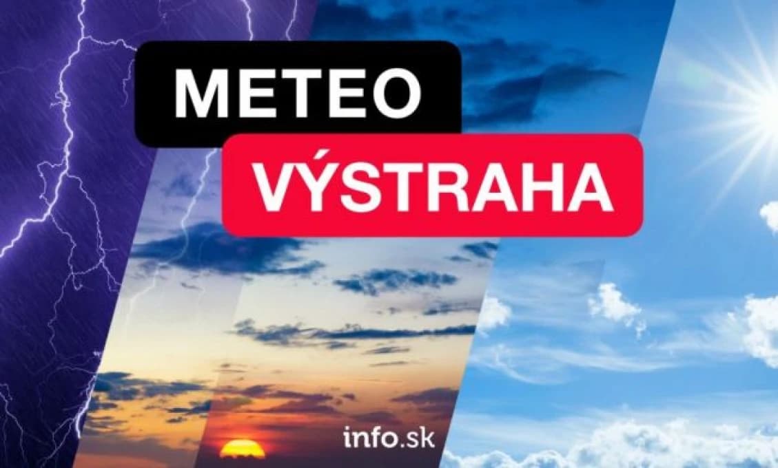 METEO VÝSTRAHA: Vysoké teploty ohrozia väčšinu územia Slovenska