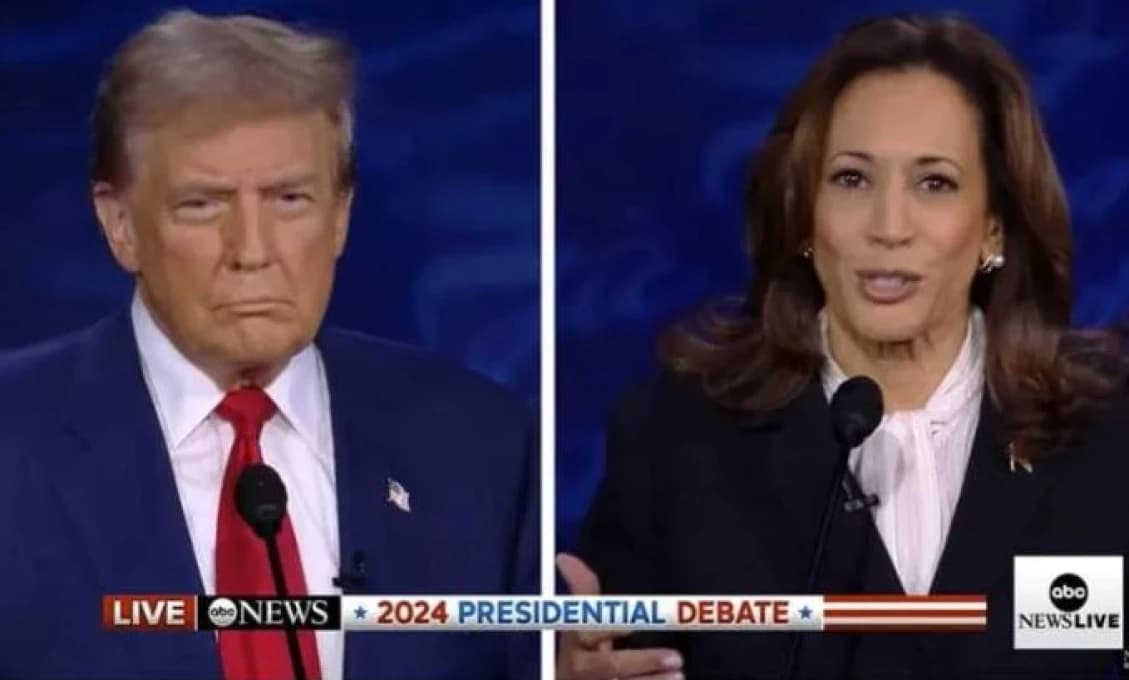 Kamala prvý prezidentský duel vyhrala, naďalej však vedie Donald