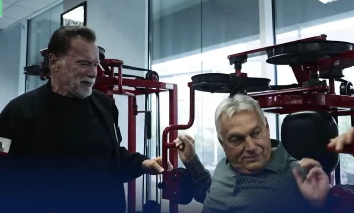Najnovšia láska Viktora Orbána - "kettlebell", železná guľa s rukoväťou