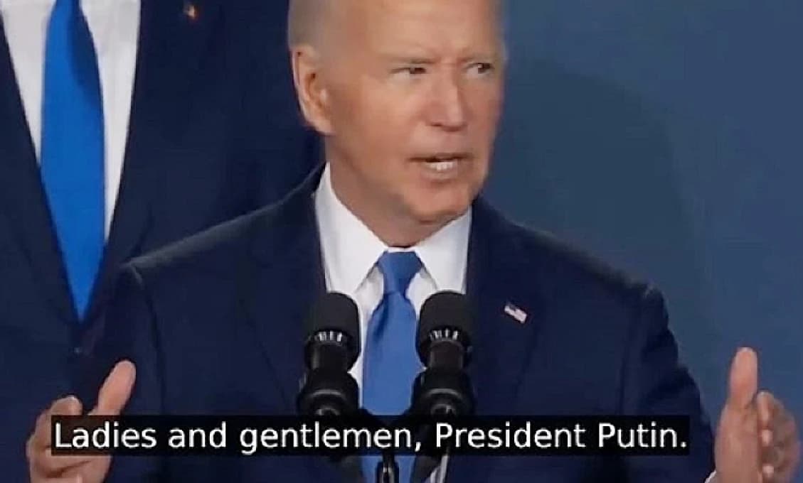 Šialený list mentálne dezorientovanému Bidenovi