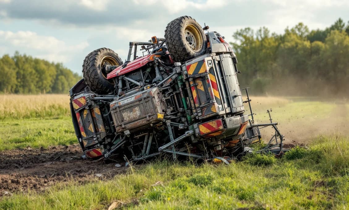 Záchranári už nedokázali pomôcť: Muža zavalil traktor