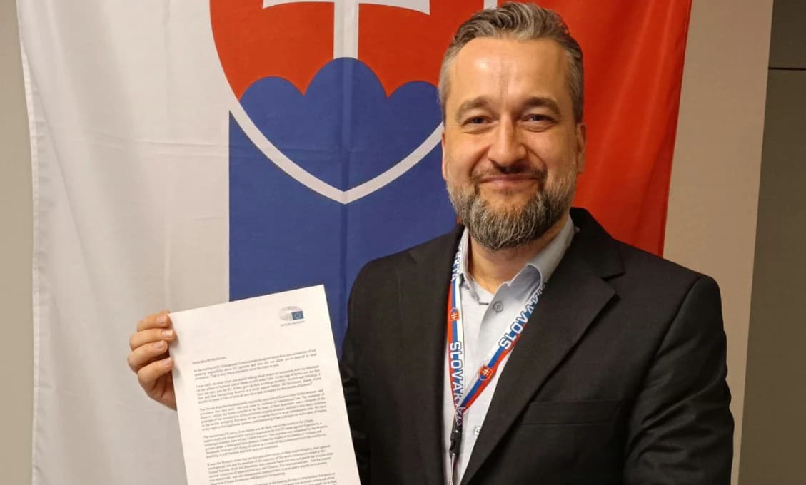 Neskloní hlavu! Blaha poslal OSTRÝ list nemeckému europoslancovi