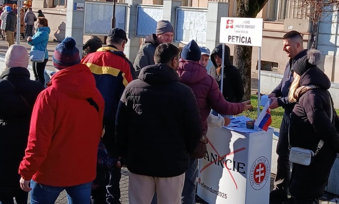 SHO má k dispozícii už vyše 150-tisíc podpisov pod petíciu za vyhlásenie referenda o sankciách voči Rusku