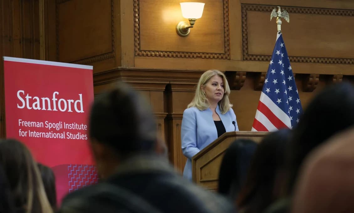 ČAPUTOVÁ SA VRACIA Z USA: Chce preniesť progresívne myšlienky zo Stanfordu na Slovensko?