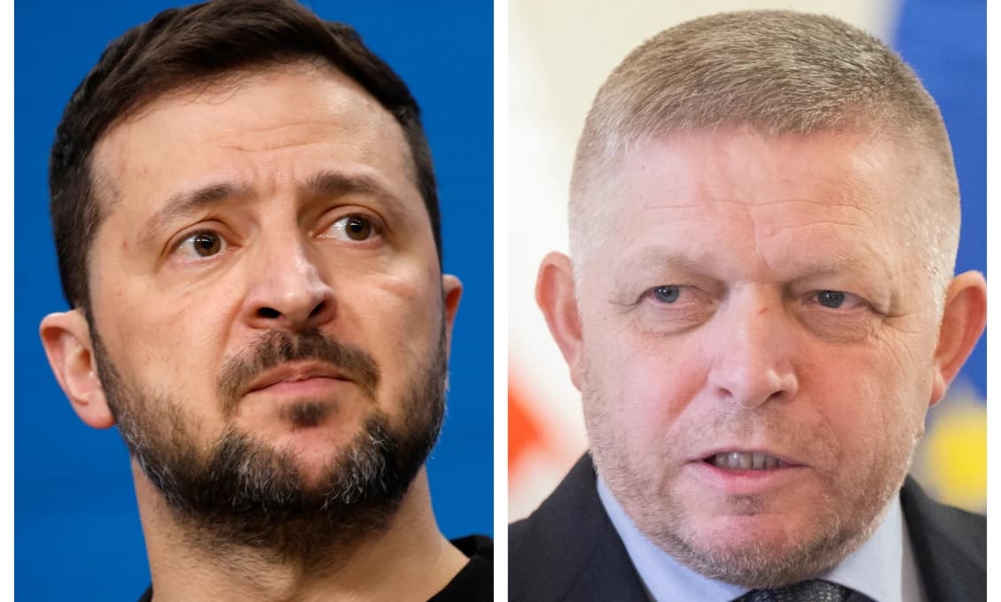Ozval sa Zelenskyj. Kritizuje Fica za návštevu Moskvy