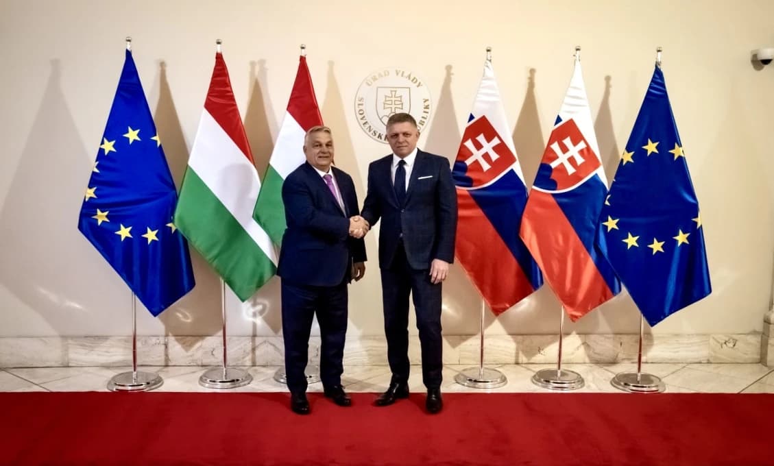 NAŽIVO! TK predsedu vlády SR R. Fica a predsedu vlády Maďarska V. Orbána