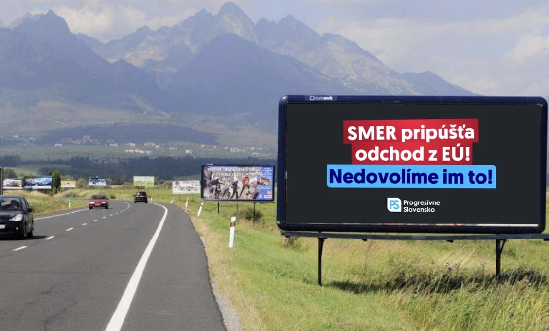 PS zamorí Slovensko vizuálnym smogom so lžami!