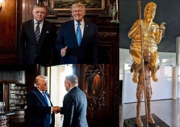 „Toto už je úpadok EÚ!“ Fico žiada okamžité odstránenie sochy Donalda Trumpa