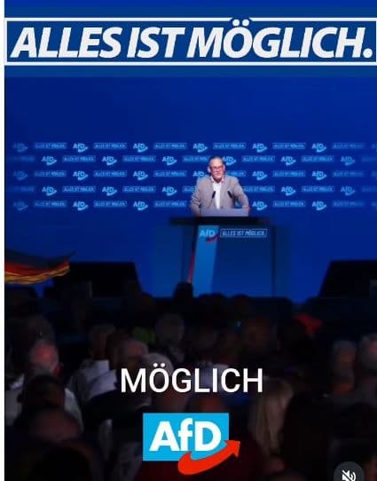 Protibruselská AfD so 42% absolútne vedie pred voľbami 6. septembra (graf)