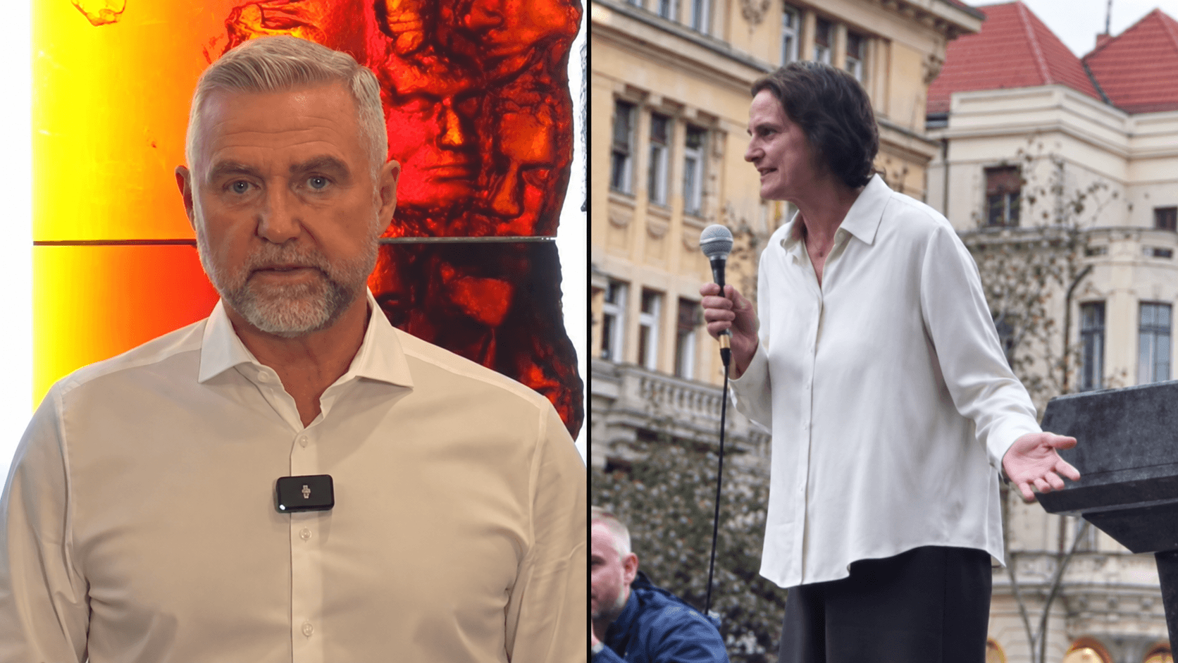 TOTÁLNE FIASKO SaS! Kolíková na námestí burcovala zopár ľudí. Gašpar jej dal veľmi užitočnú radu (VIDEO)