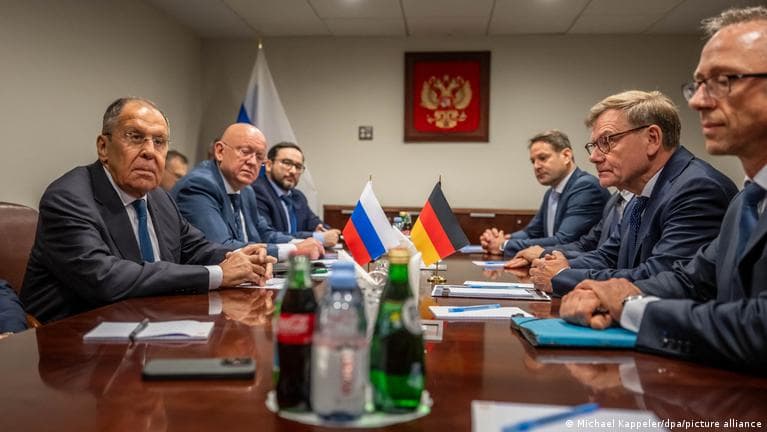 Zacharovová citovala evanjelium v reakcii na slová nemeckého ministra zahraničných vecí o Rusku
