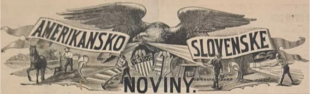 Pred 160 rokmi vyšli v Pittsburgu Amerikanszko-Szlovenszke Novini (SONG)