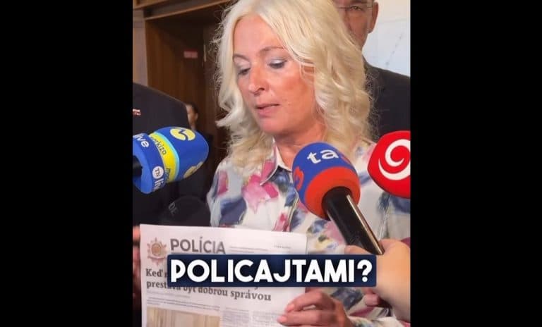 TRHANIE NOVÍN V PARLAMENTE! Poslankyňa KDH pred kamerami zničila noviny. Odborári sa búria: Toto už prekročilo hranicu