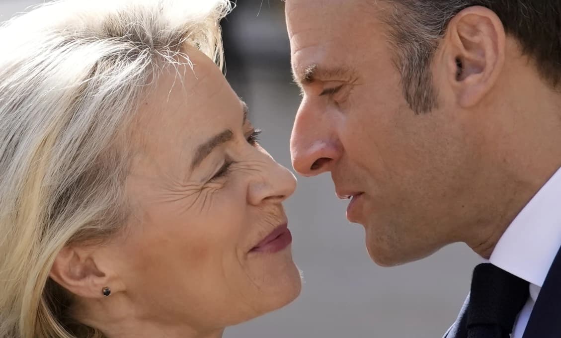 Veľké plány von Der Leyenovej, ale Macron plánuje proti nej puč
