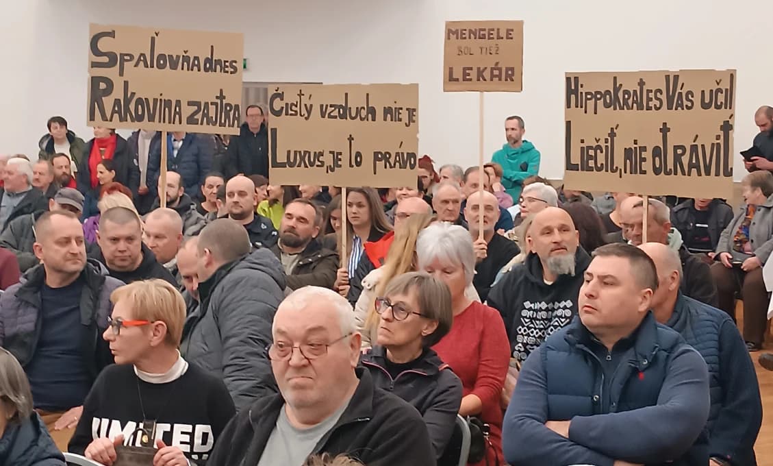 Definitívne NIE spaľovni pri Dudinciach
