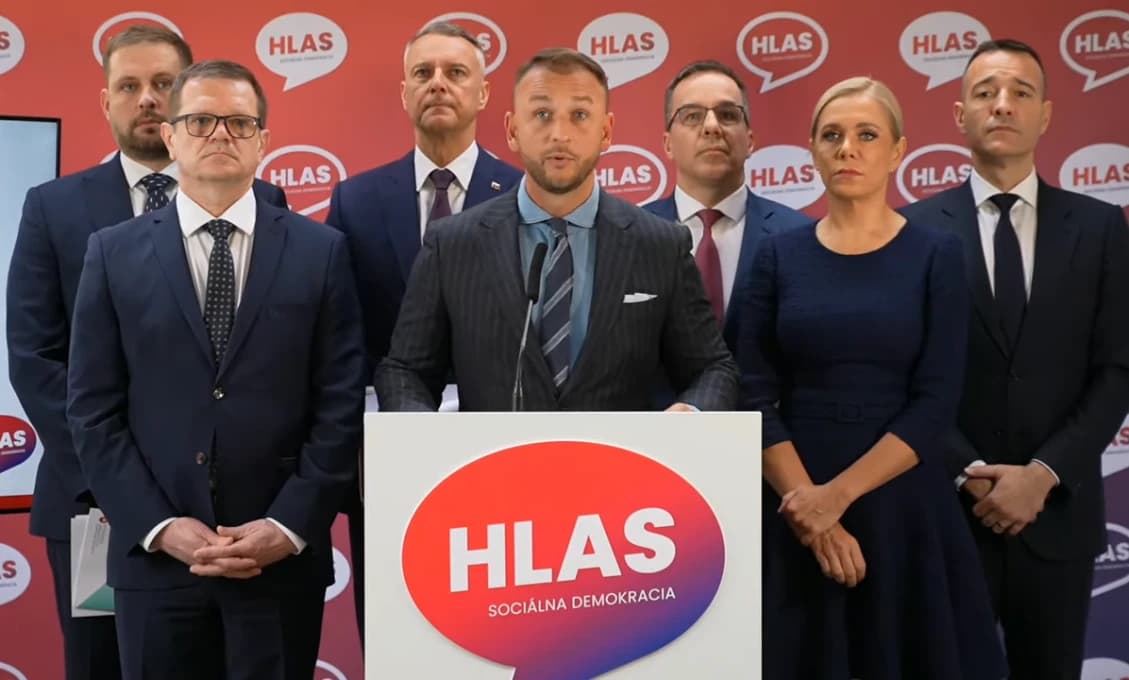 NAŽIVO: TK strany HLAS - SD k aktuálnej politickej situácii