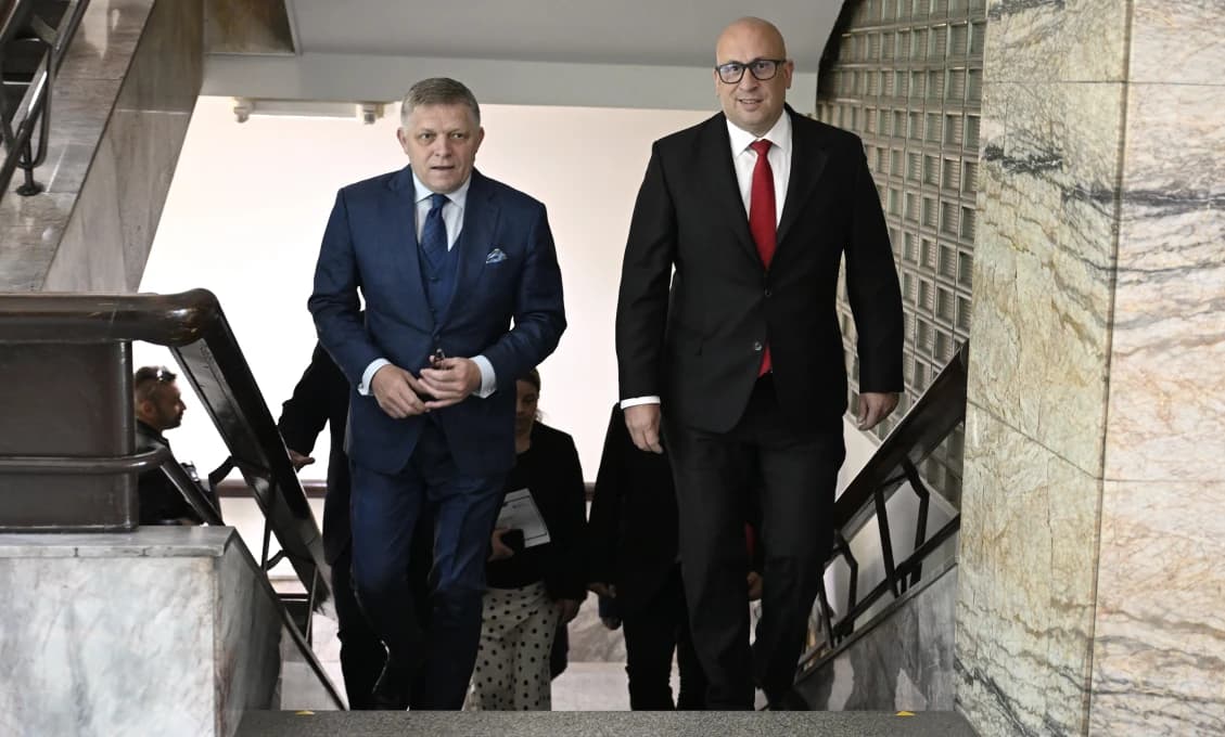 NAŽIVO: TK Roberta Fica a ministra dopravy SR Jozefa Ráža