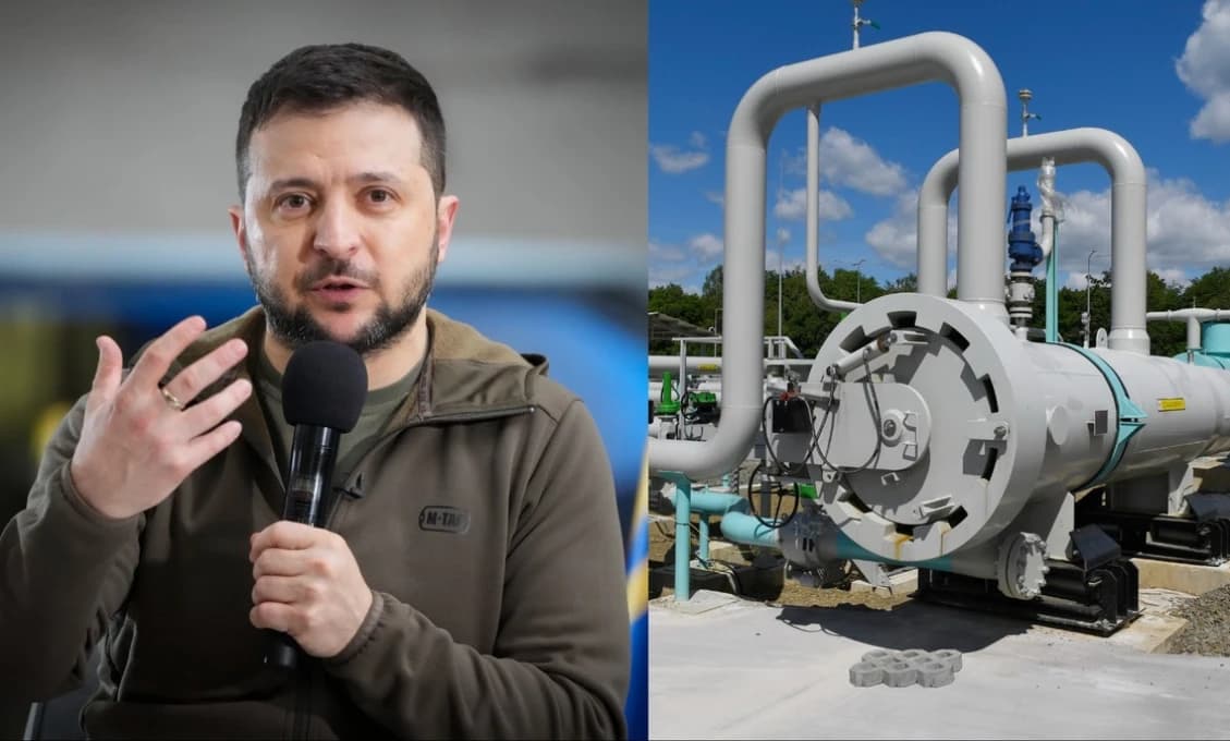 Zúfalý Zelenskyj: Ukrajina čelí vážnemu nedostatku plynu!