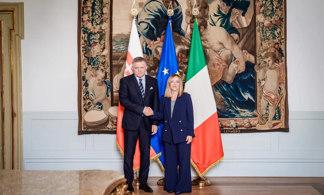 Robert Fico: Taliansko a Slovensko by mali spolupracovať v oblasti zbrojárskej výroby