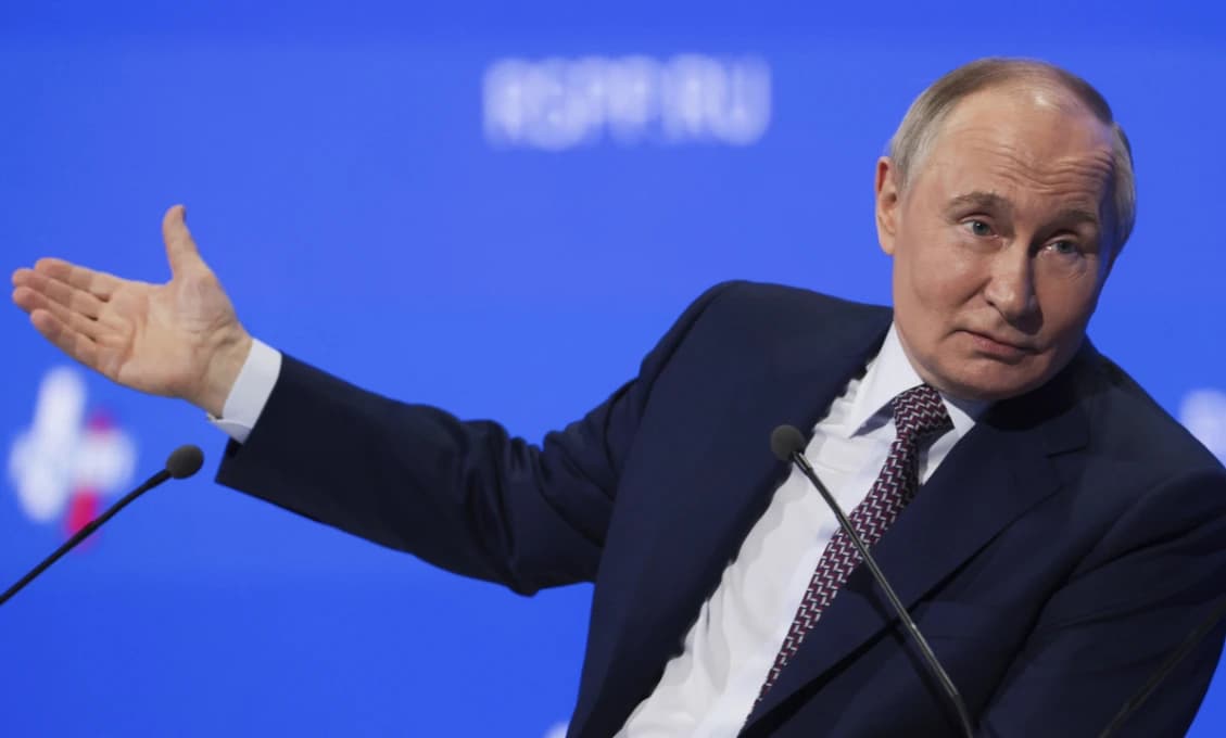 Putin stanovil podmienky pre ukončenie konfliktu na Ukrajine