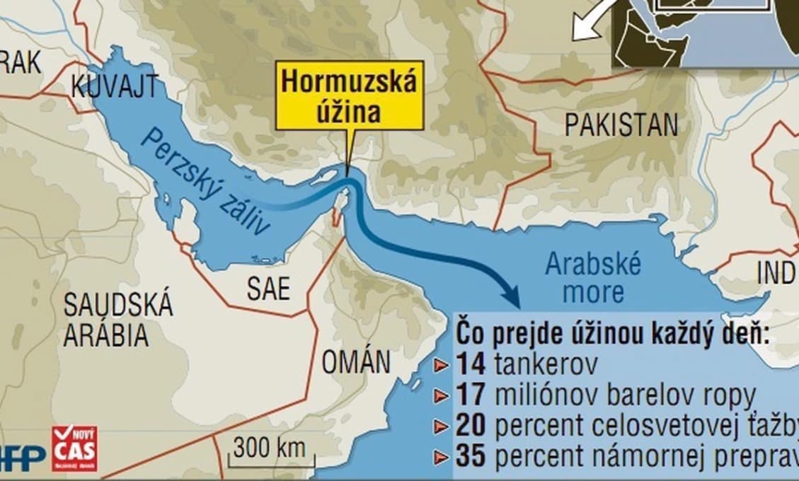 Globálna katastrofa! Irán schválil uzavretie Hormuzského prielivu