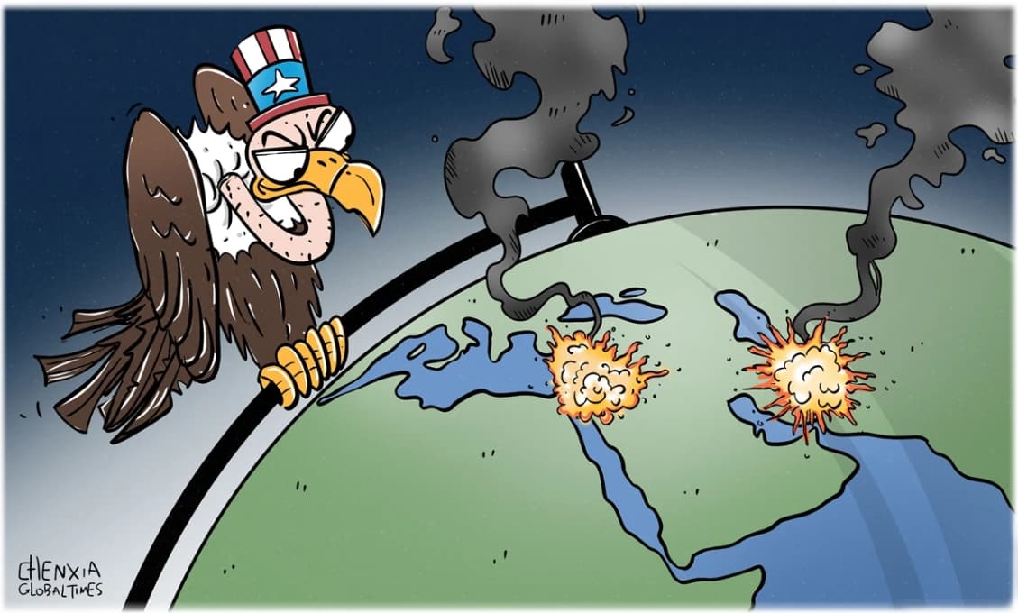 Kríza na Blízkom východe je globálna katastrofa poháňaná pokrytectvom USA
