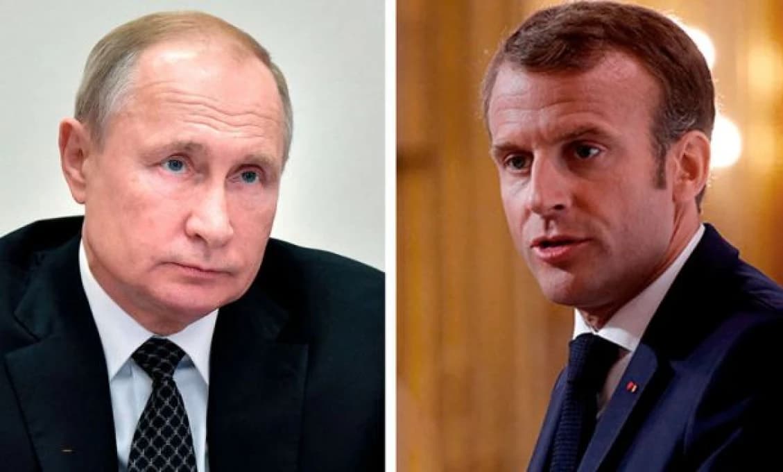 Macron prvýkrát od roku 2022 telefonoval s Putinom