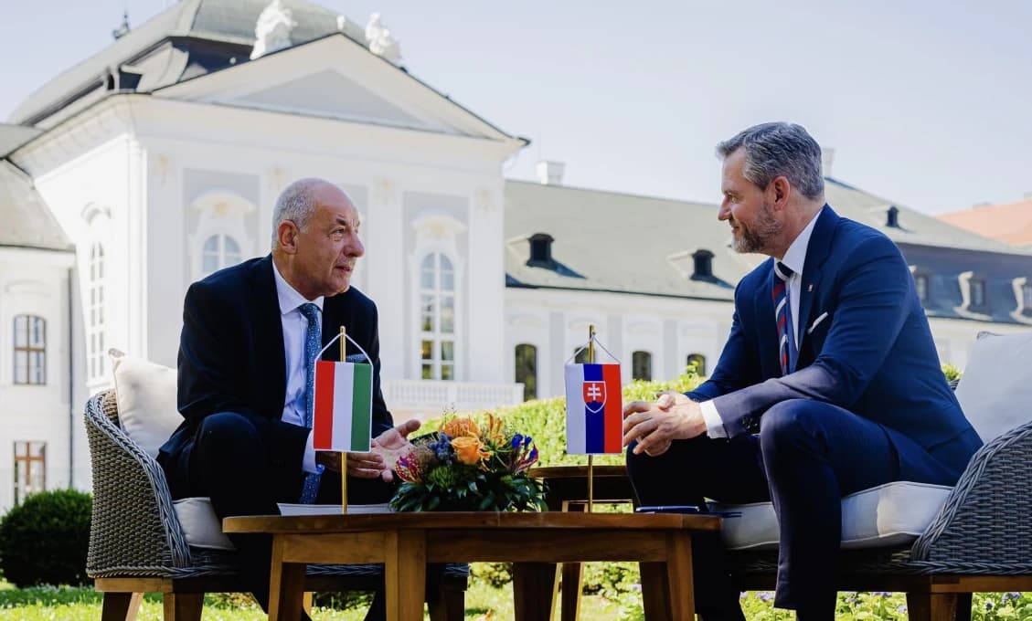 Maďarský prezident Tamás Sulyok je na Slovensku