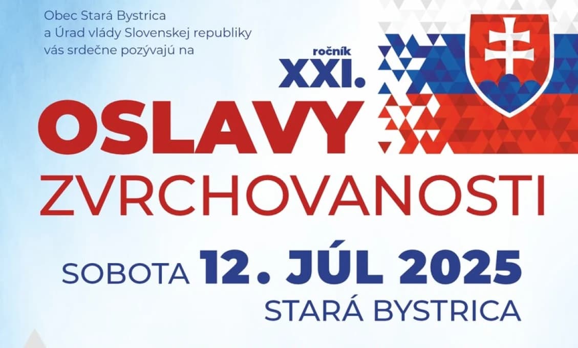 Premiér Fico sa ZAJTRA vracia do Starej Bystrice a pozýva osláviť Zvrchovanosť Slovenska