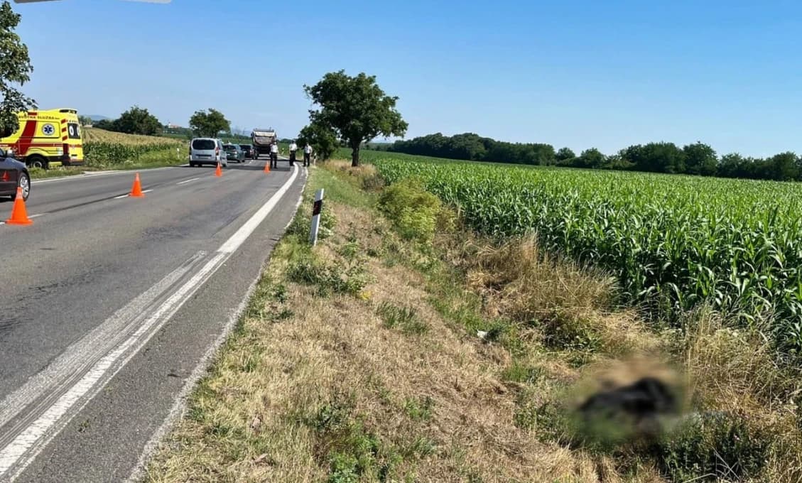Šokujúci nález pri Komjaticiach: V poli ležal mŕtvy muž v motorkárskej kombinéze