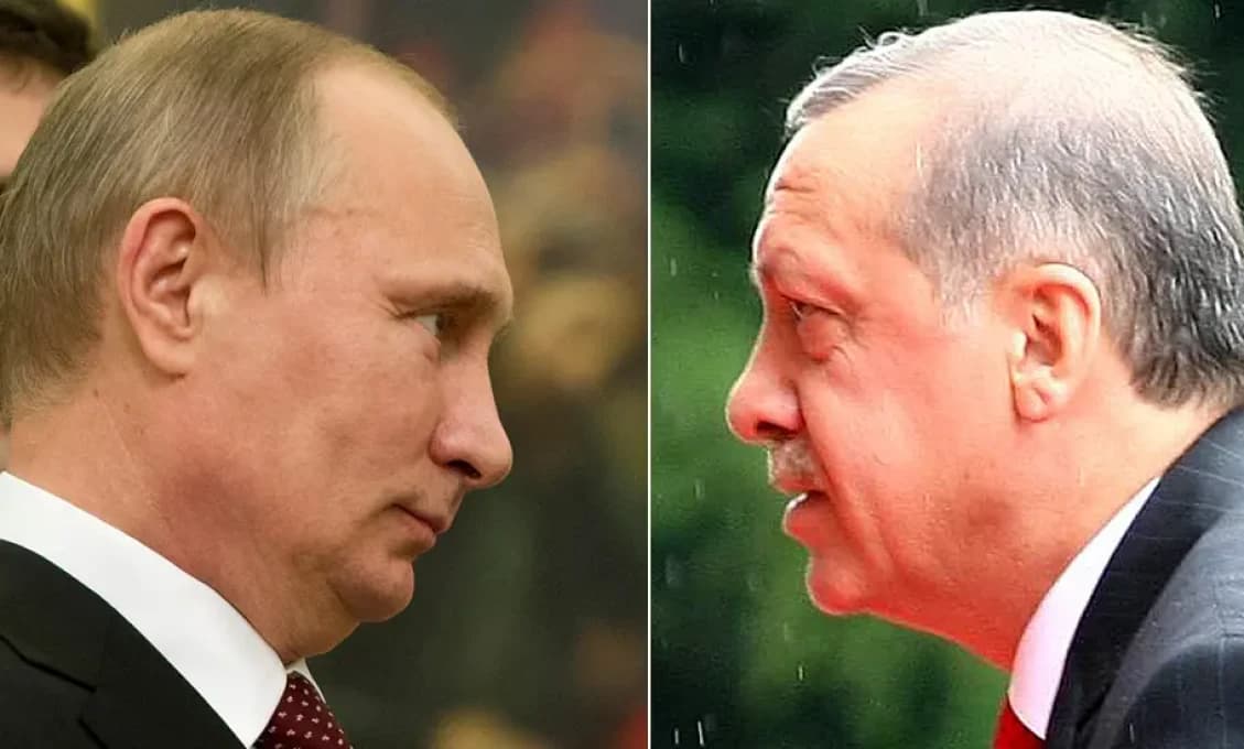 Erdogan telefonoval s Putinom; rokovali o Ukrajine, Sýrii a vzájomných vzťahoch