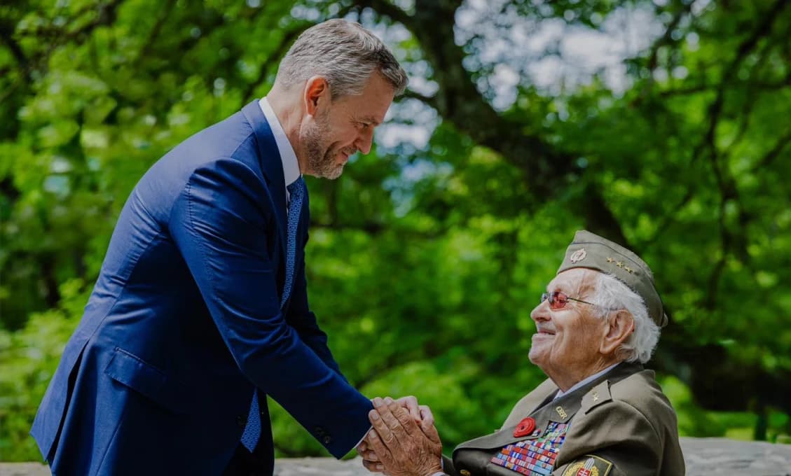 Prezident SR P. Pellegrini zablahoželal V. Strmeňovi k 97. narodeninám