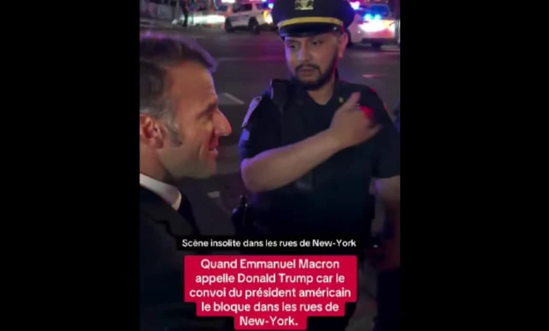 Polícia Macronovi nedovolila vstúpiť do New Yorku! (VIDEO)