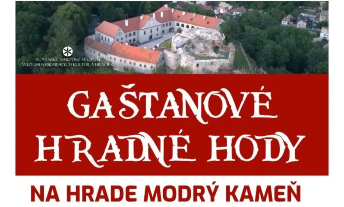 Na hrade Modrý Kameň sú v sobotu Gaštanové hradné hody