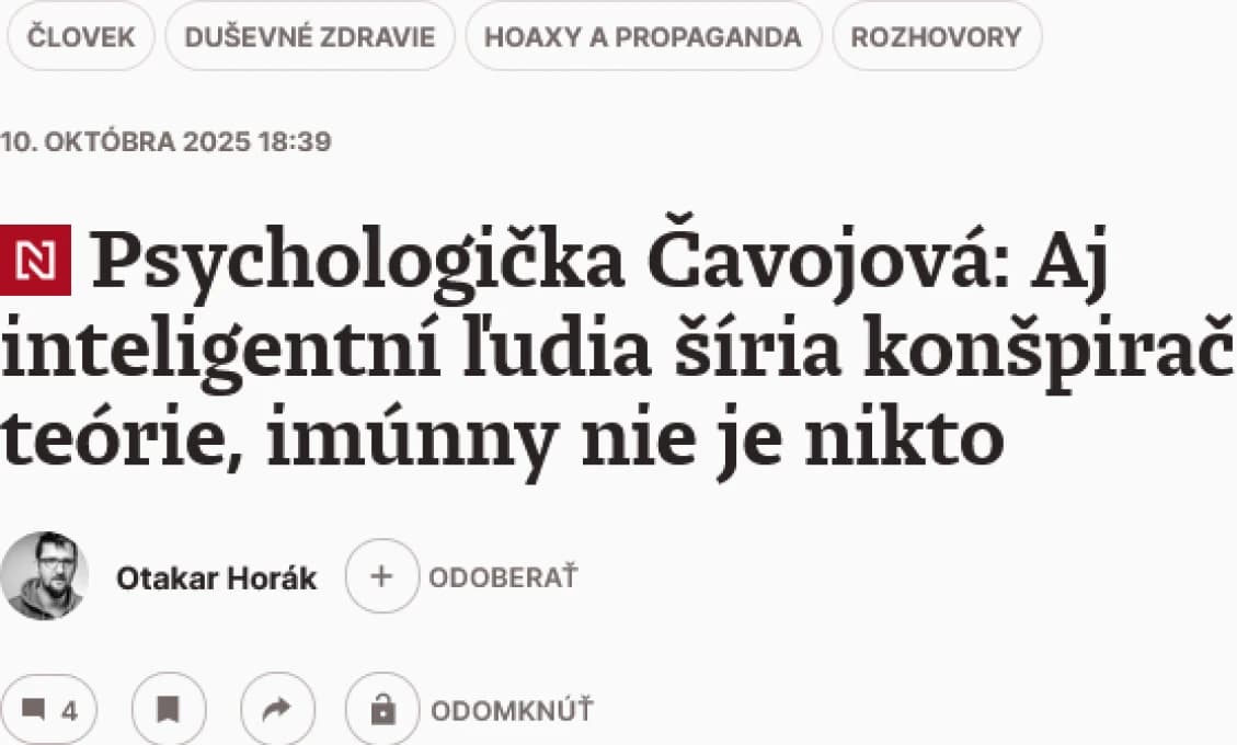 Takto sa dnes manipuluje: Denník N učí čitateľa, čo si má myslieť