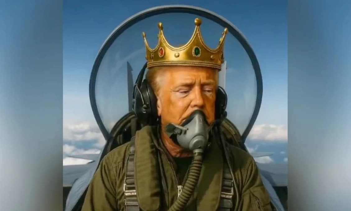ŠKANDALÓZNE VIDEO! Trump si z protestov ťažkú hlavu nerobí