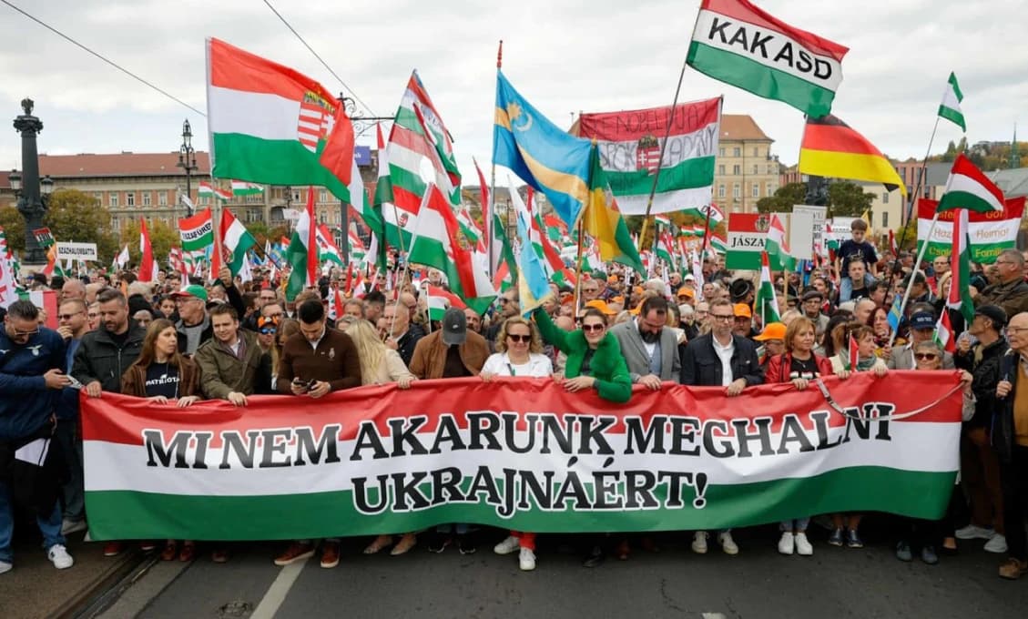 VIDEO - NAŽIVO! V Budapešti odštartoval najväčší pochod ZA MIER