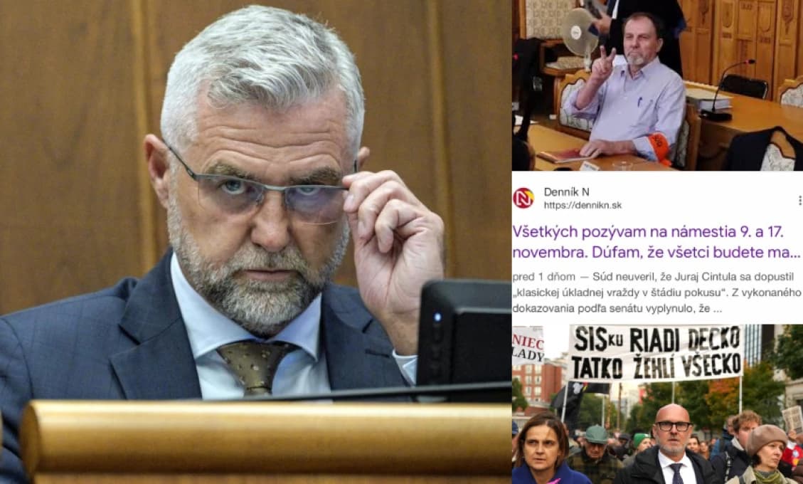 Málo ľudí na protestoch? Denník N má odpoveď: Pozýva vás Cintula...