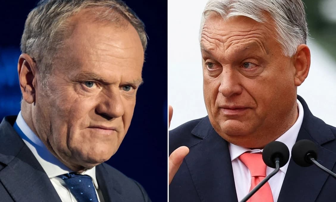 VOJNA POKRAČUJE! Orbán sa pustil do Tuska: Tento provojnový jastrab útočí na Maďarsko!