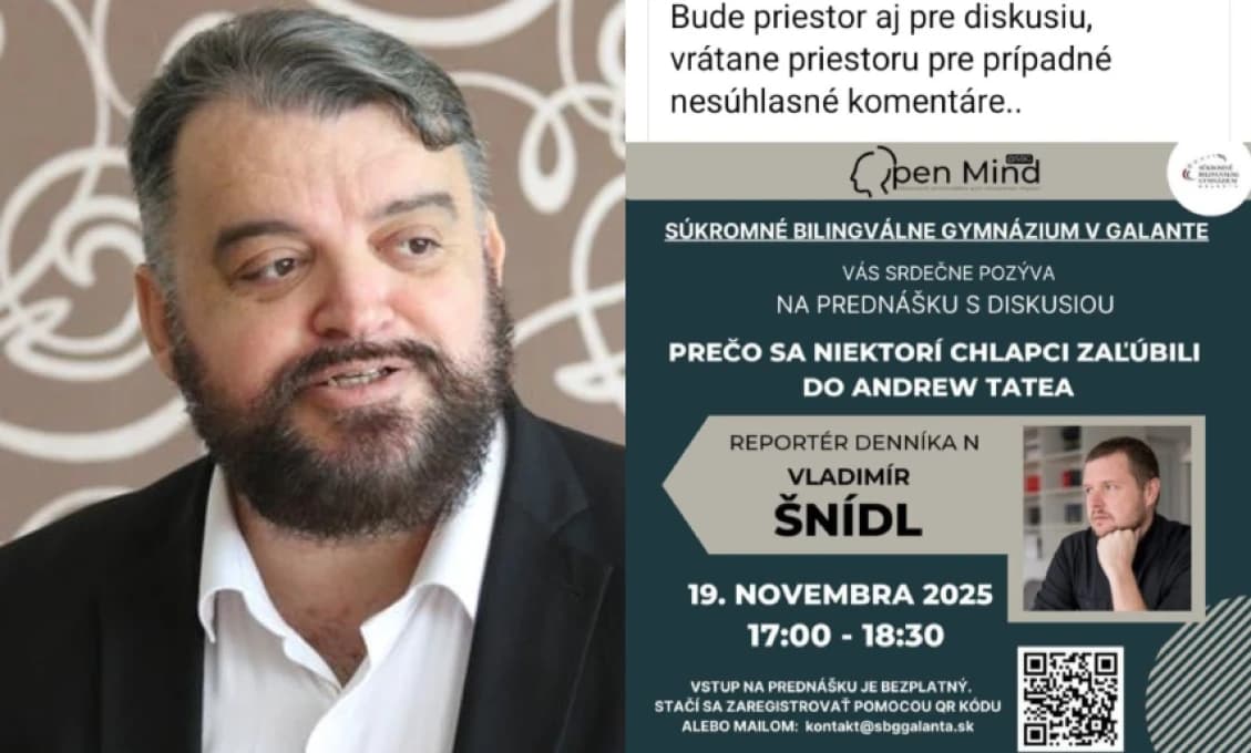 Chmelár o prednáškach Šnídla: Propagandistický pešiak nemá čo robiť na akademickej pôde